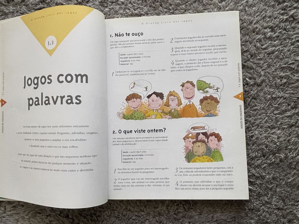 ‘O Grande Livro  dos Jogos’250 para todas as idades