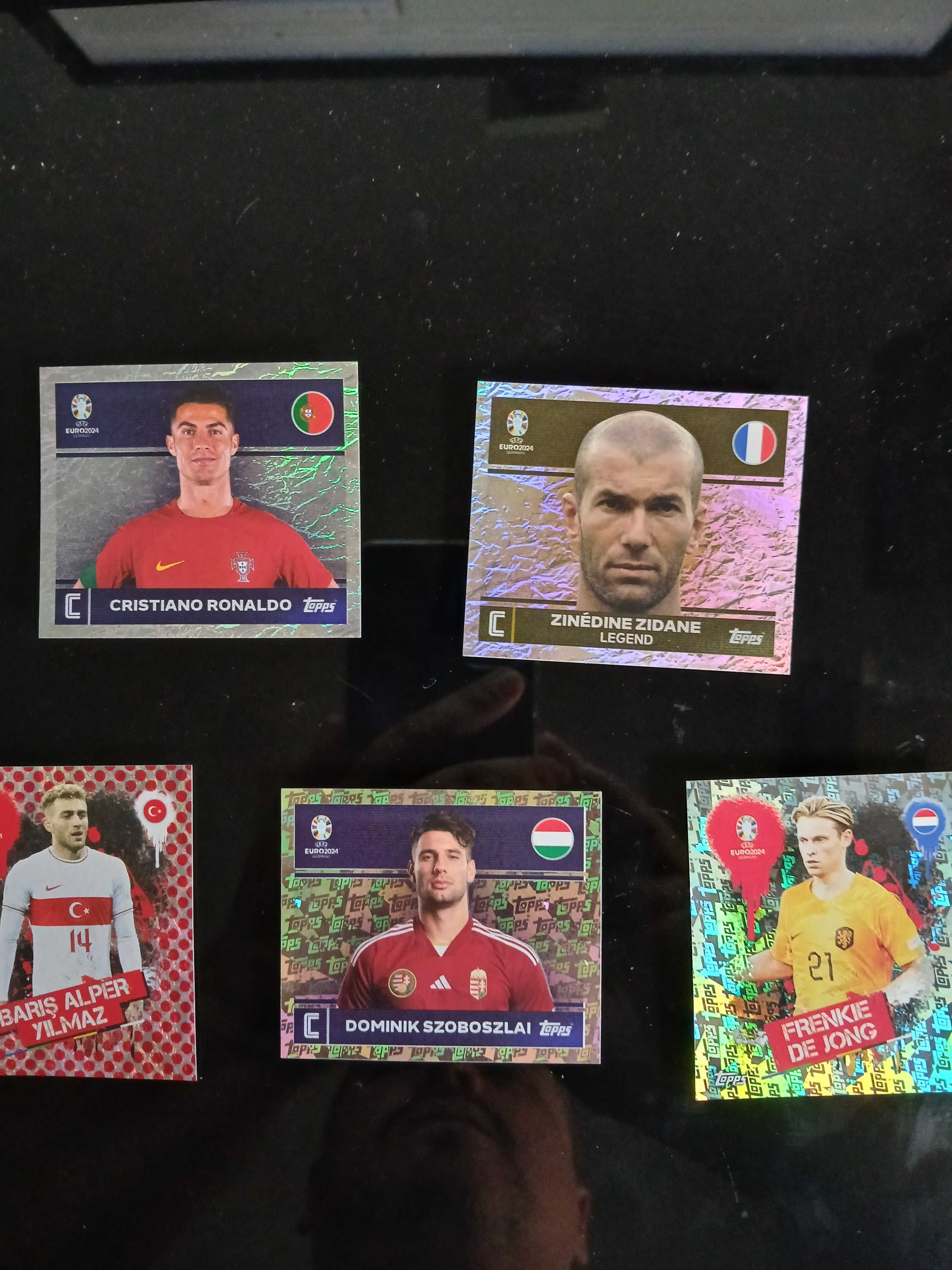 Cromos EURO 2024 TOPPS - Paralelos e SP's para Venda