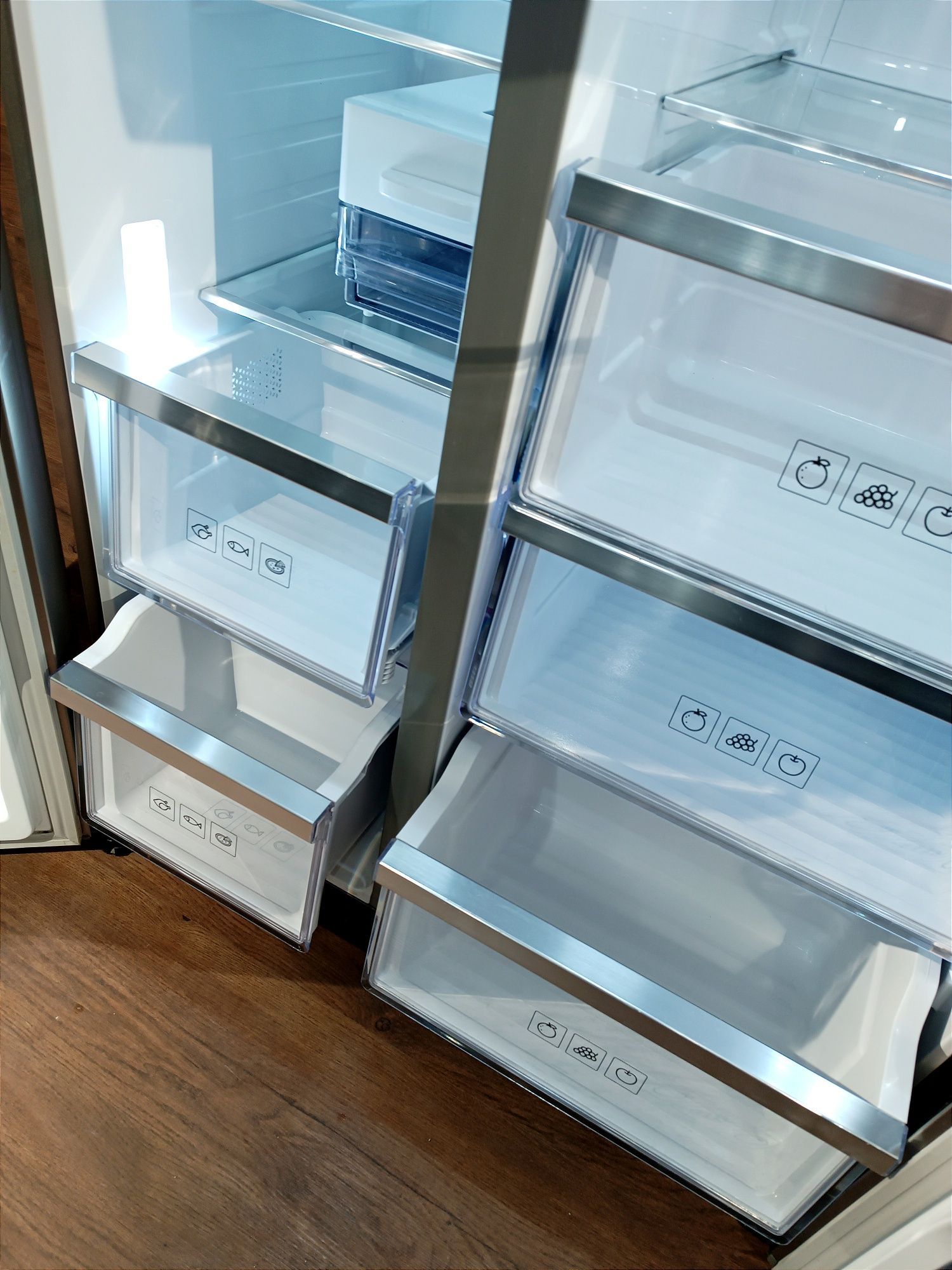 Холодильник Side-by-side Samsung бу великий