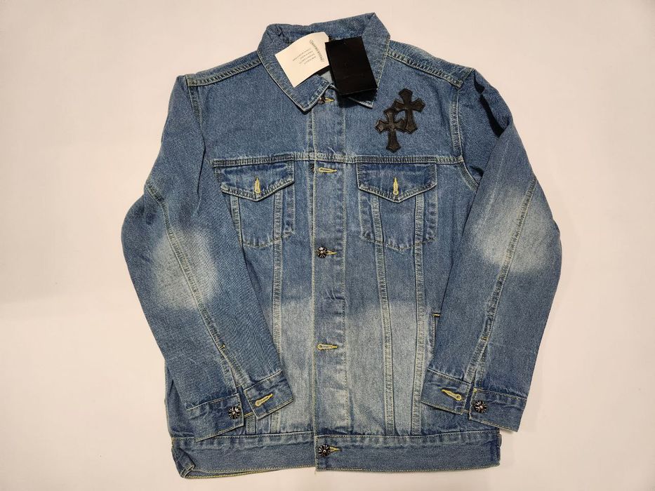 Джинсовка chrome hearts, хром хартс , джинсовая куртка