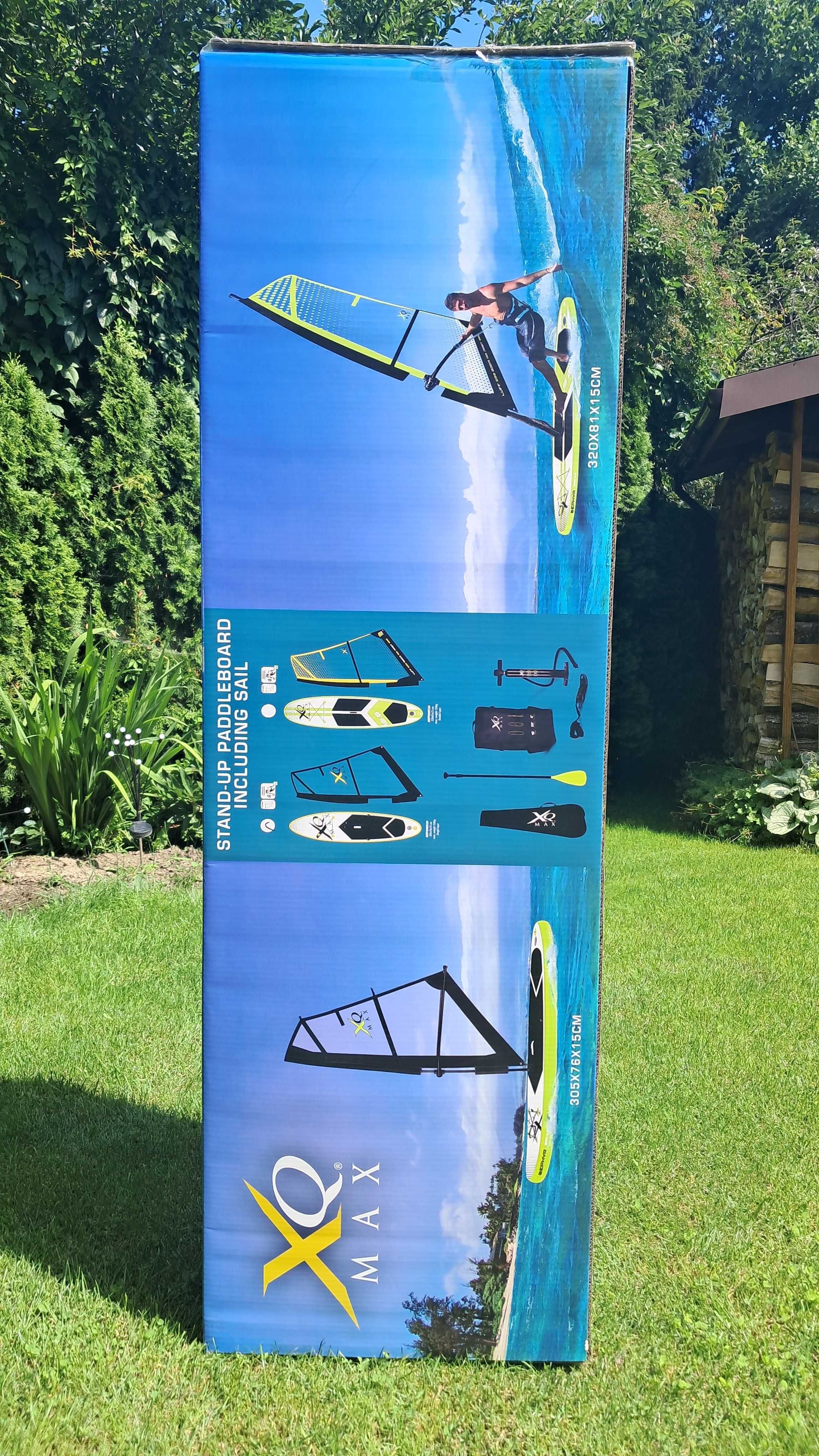 SUP z żaglem, WINDSUP  XQ MAX 305, 2 w 1 w podobnej cenie!