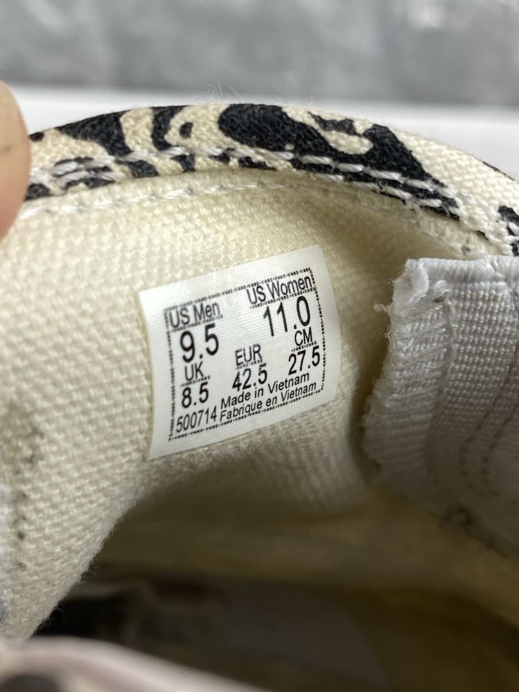 Кеды слепоны vans ouroboros 42.5/27.5 см