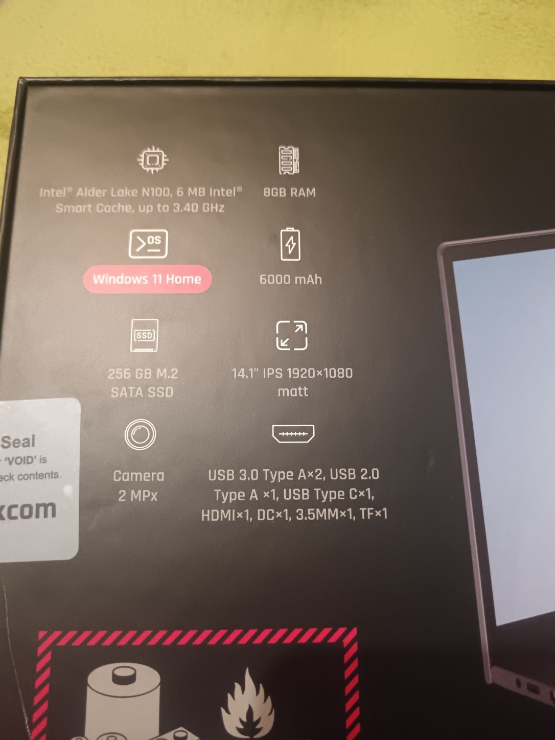 Notebook  Maxom mbook 14 plus