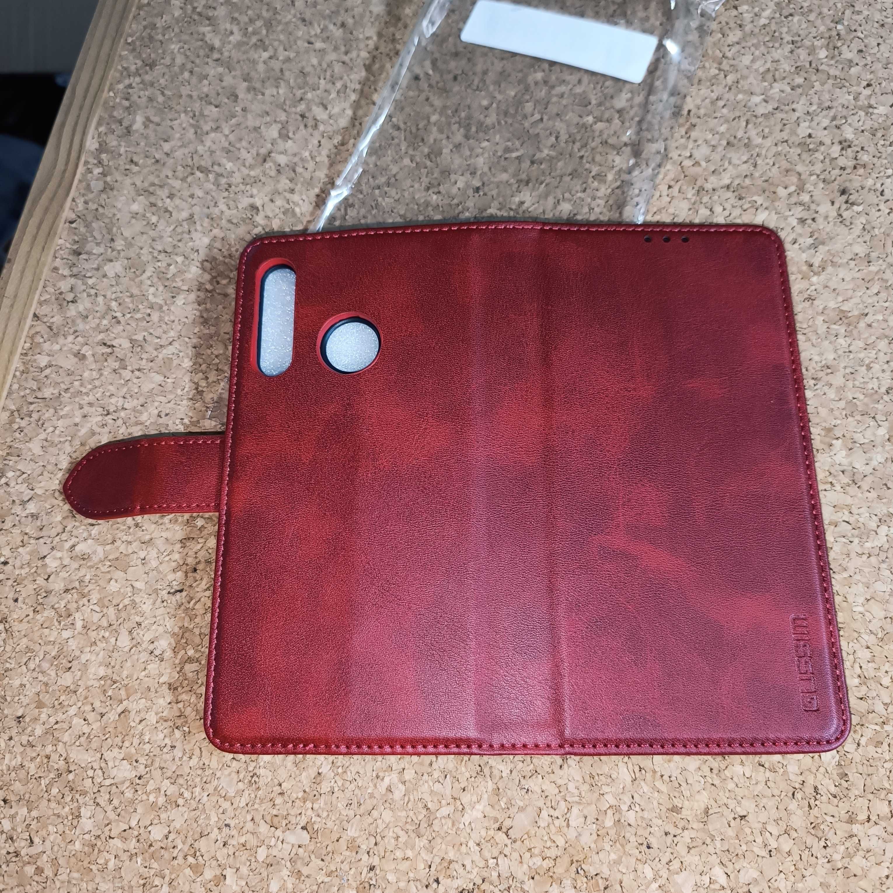Capa com Tampa Flip e Suporte para Cartão Huawei P Smart 2019 Carteira