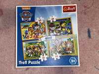 Trefl Puzzle Psi Patrol 4 układanki 3+