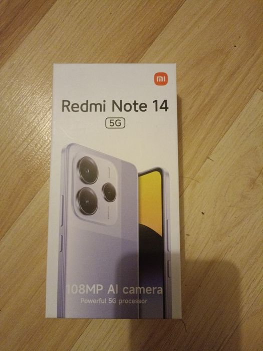 Smartfon Xiaomi Redmi Note 14 5G 8/256GB Midnight Black