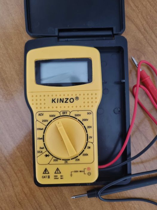Miernik Kinzo BT22 DCV 500V DCA 0,2 A