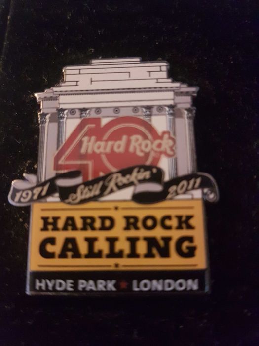 Pins Set Vip Hard Rock Calling 2011
