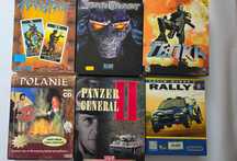 PC big box Polanie, Panzer General 2, Starcraft i inne polskie wydania