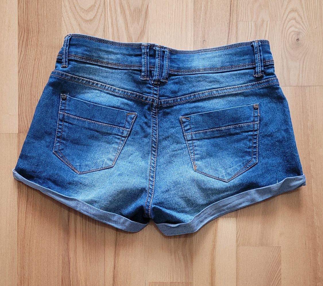Krótkie spodenki jeansowe, szorty Terranova Rozmiar 34