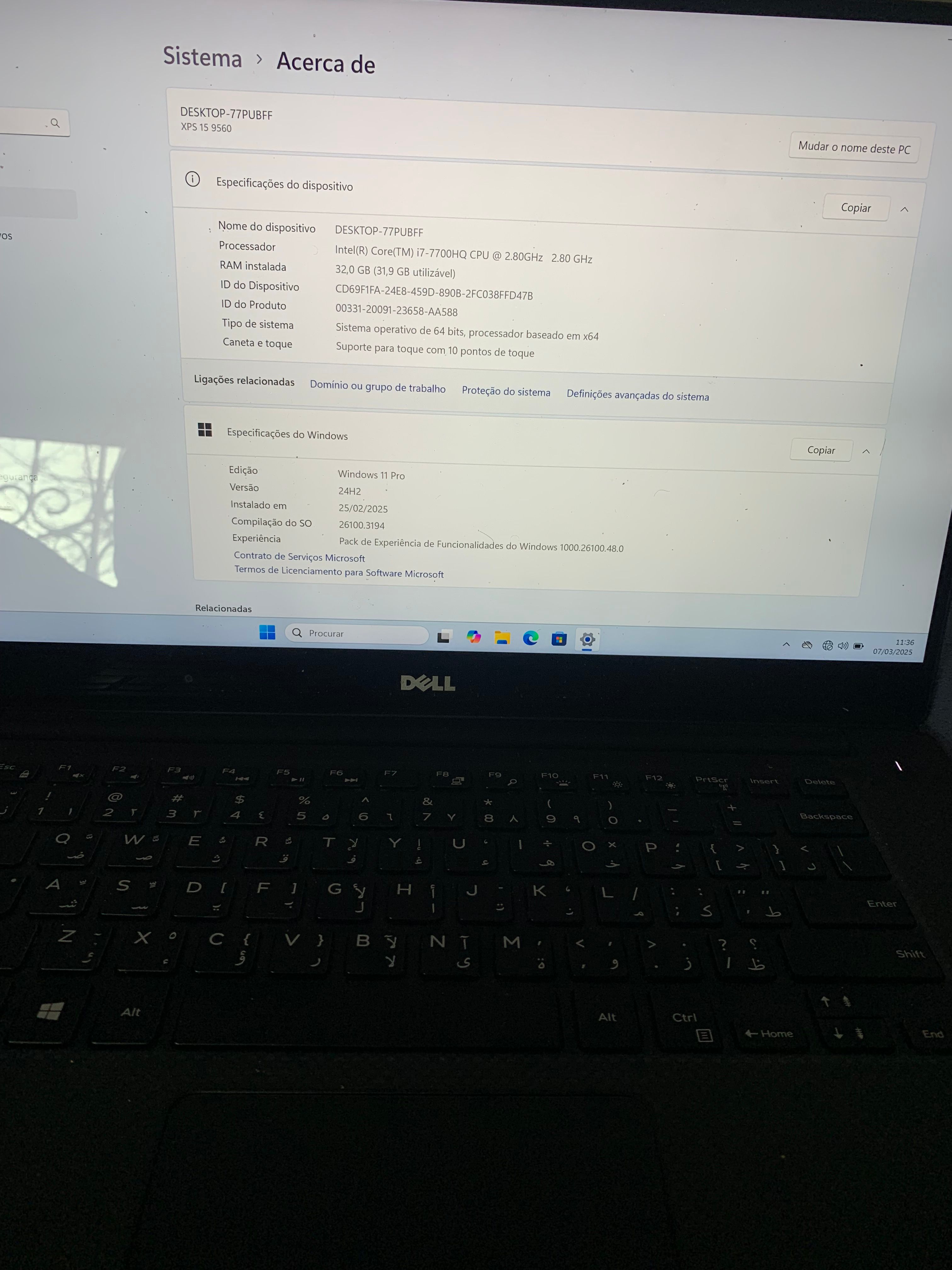 Computador Dell XPS