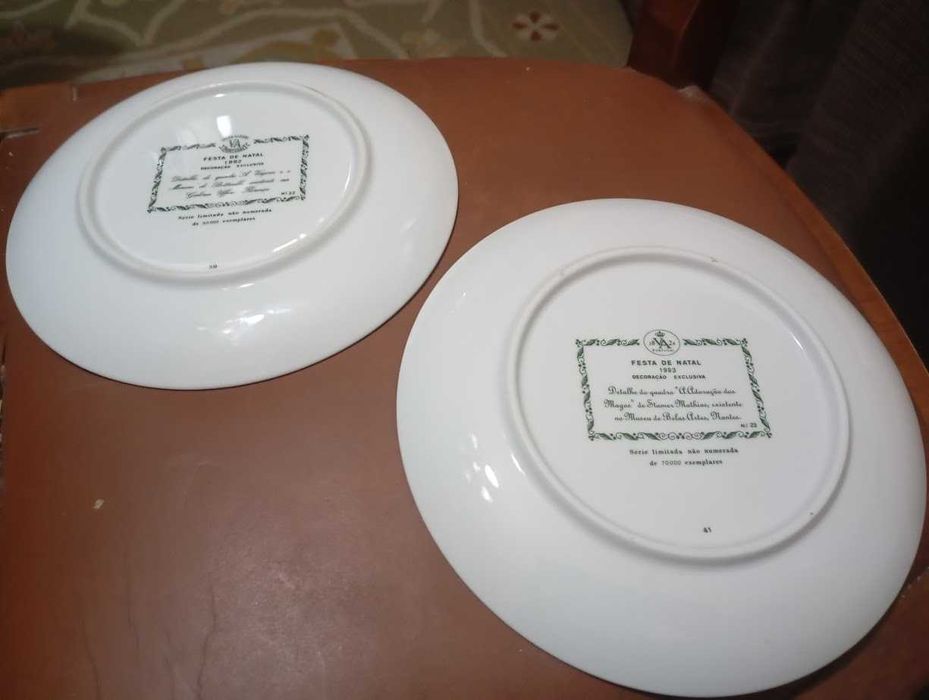 Pratos Natal da Vista alegre