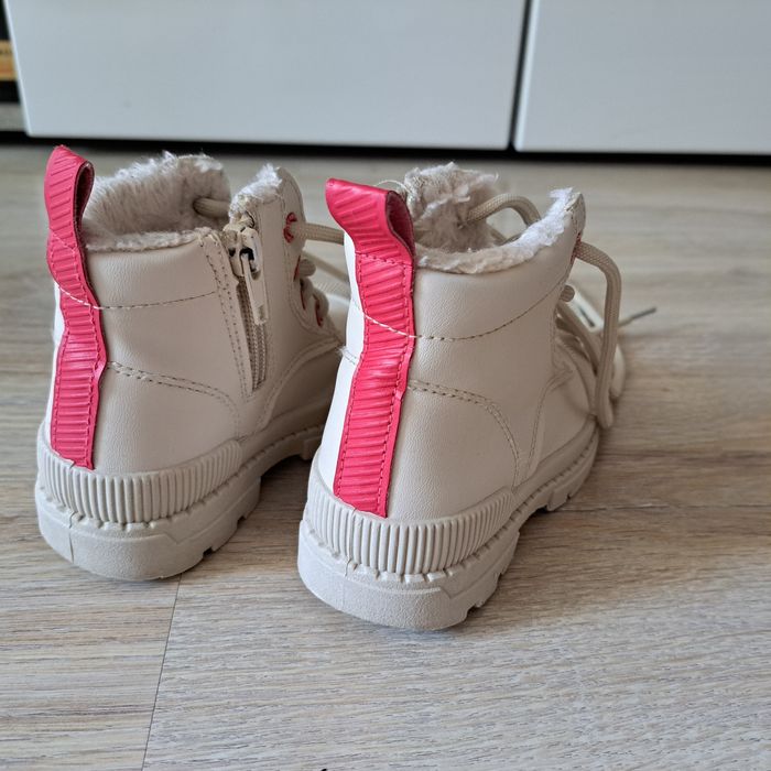 Buty kozaczki kozaki zimowe ciepłe rozmiar 22