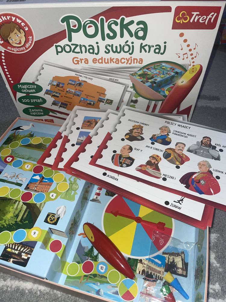 Gra edukacyjna Polska poznaj swoj kraj