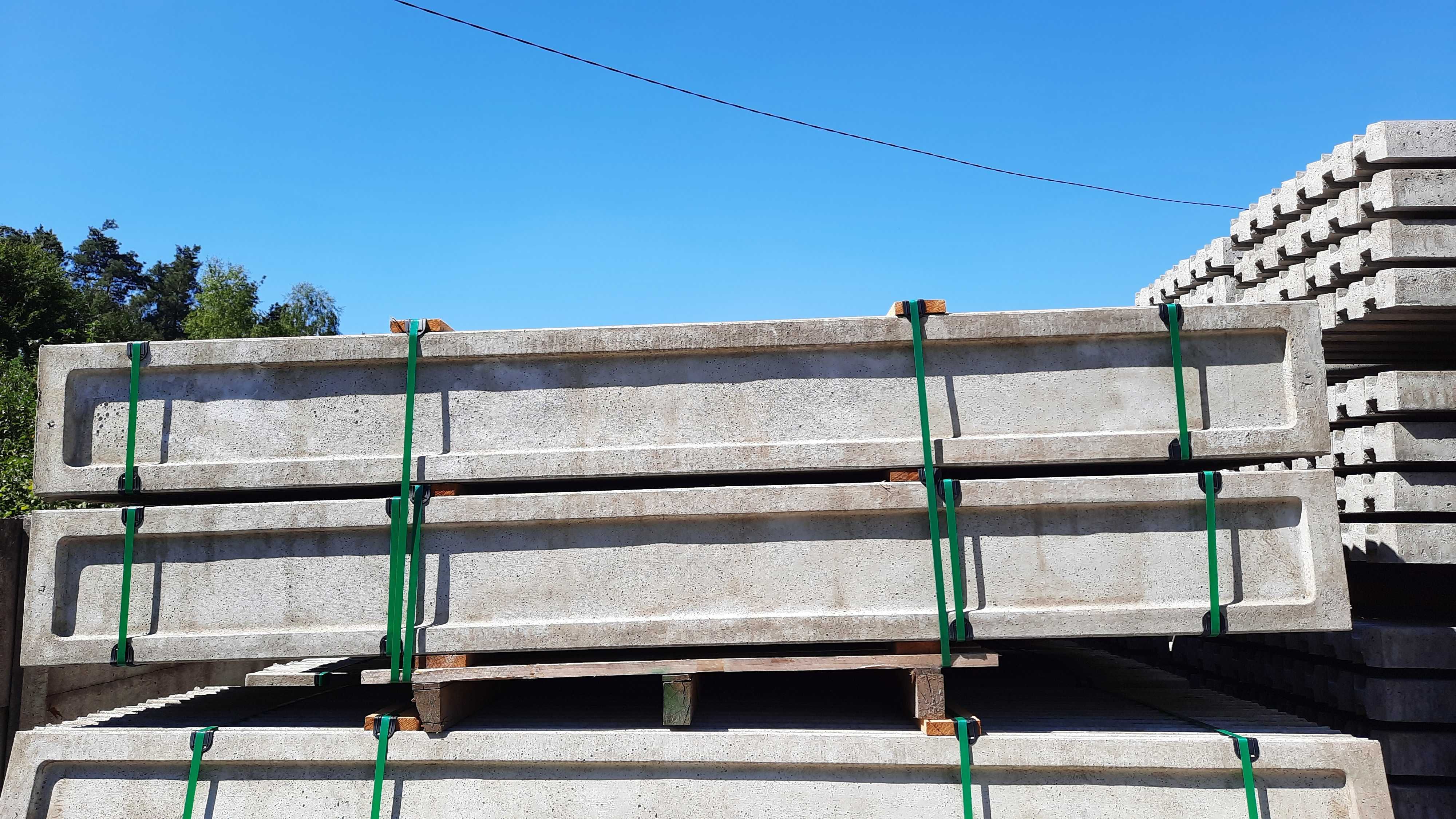 Podmurówka betonowa 30cm i 20cm do ogrodzenie panelowe RAWICZ