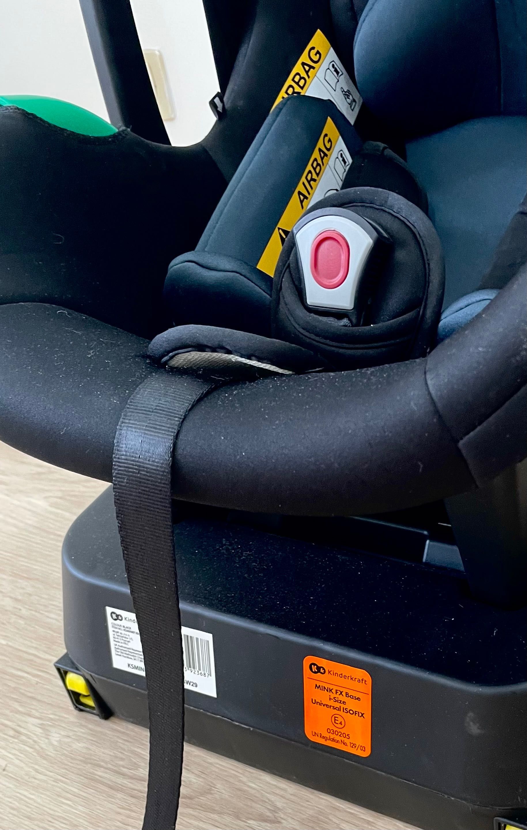 Cadeira + carrinho com isofix 4 em 1