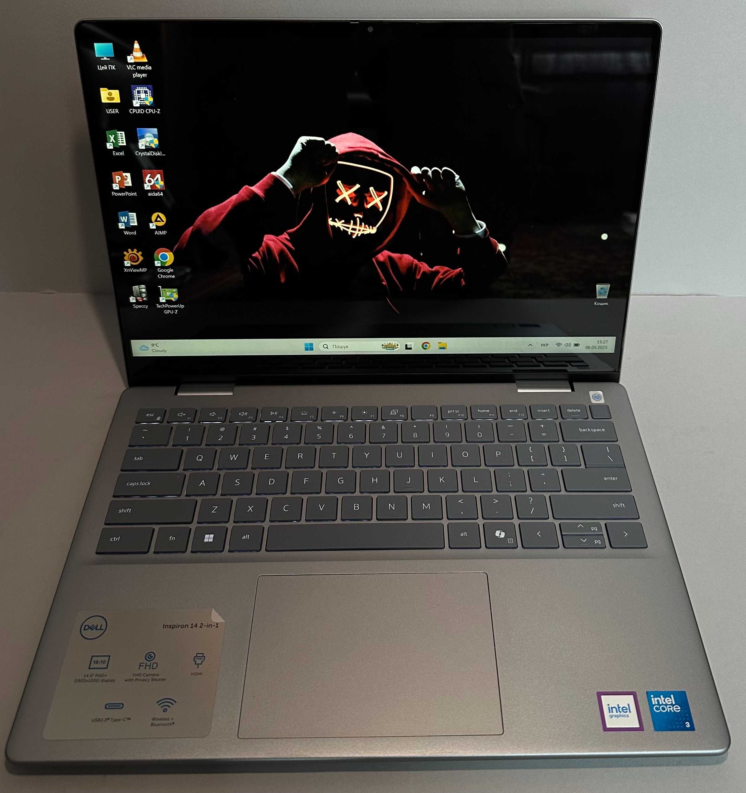 Dell Inspiron 7440 2in1 Intel Core3 100U/8gb ddr5/512gb SSD/FHD+ Touch
