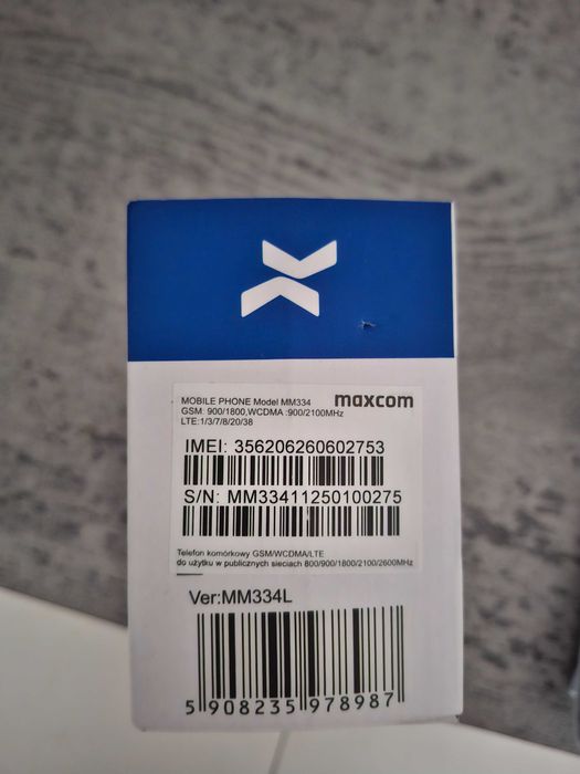 Telefon Maxcom MM334