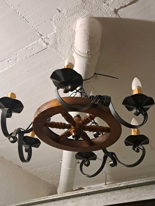 Candeeiro de Sala em Madeira