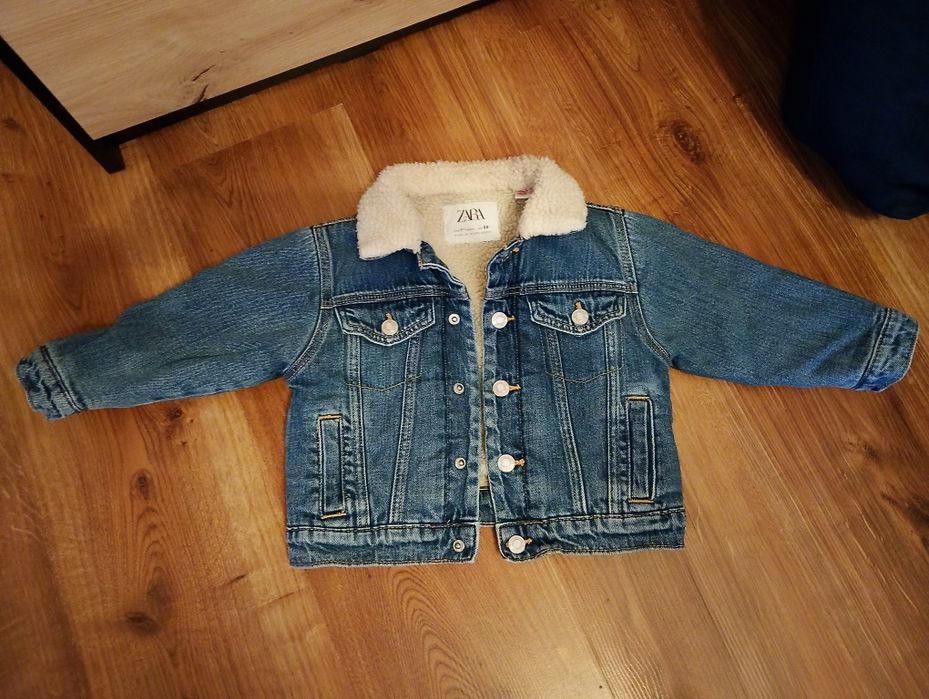 Kurtka chłopięca ocieplana r.86 ZARA