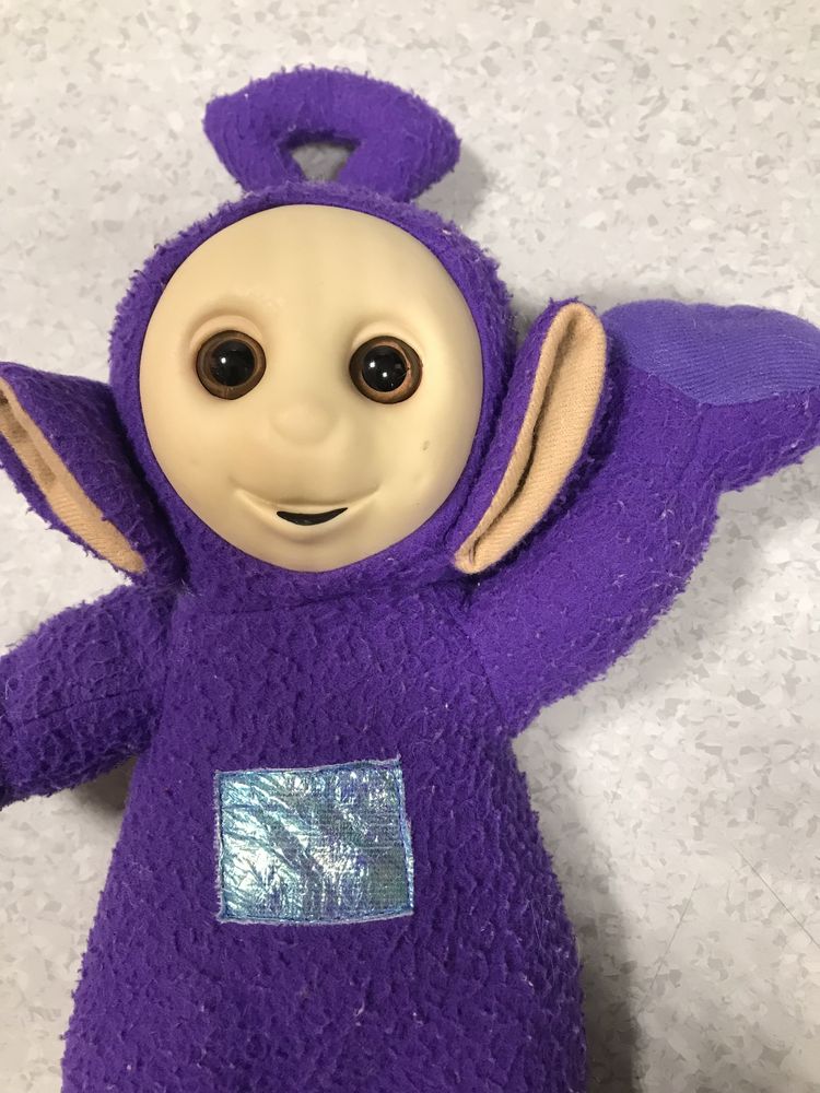 Maskotka Tinky Winky fioletowy Teletubiś  29 cm
