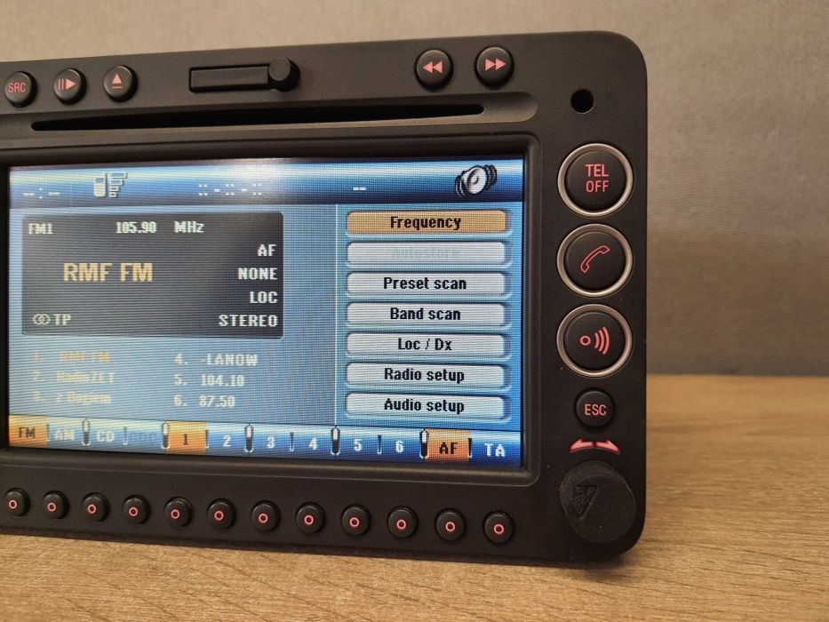 Radio samochodowe Alfa Romeo 159, Brera CD Mp3 Nawigacja Tele / 2din