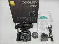 .Aparat Nikon Coolpix P500 mocny kompakt pogromca lustrzanek