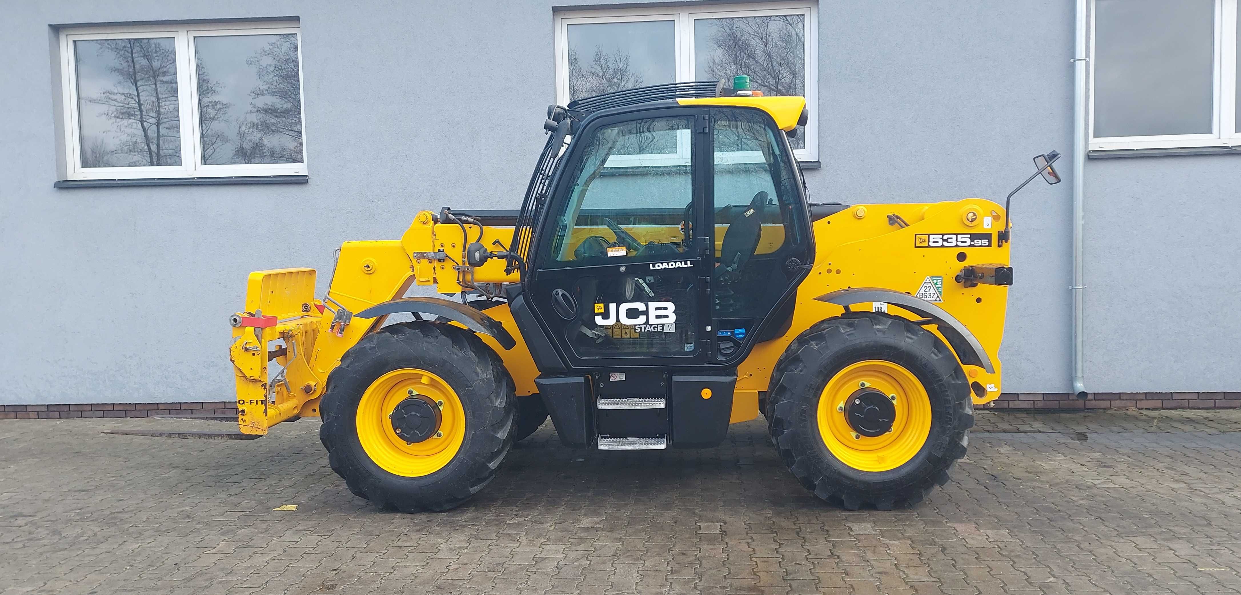 JCB 535-95 Joystick 110kM Klima jak Nowa Ładowarka Teleskopowa