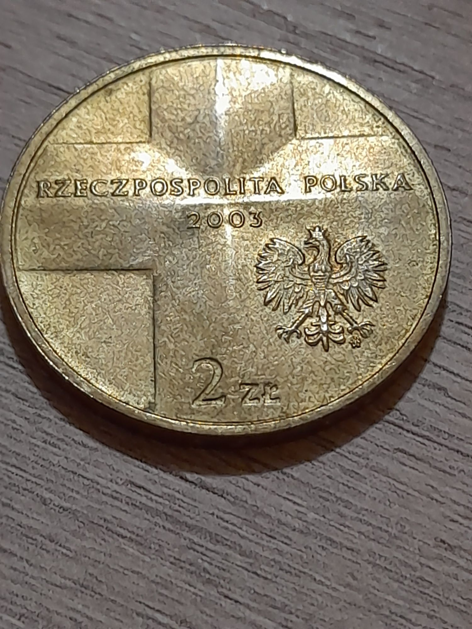 Moneta 2zł 25-lecie Pontyfikatu Jana Pawła II 2003