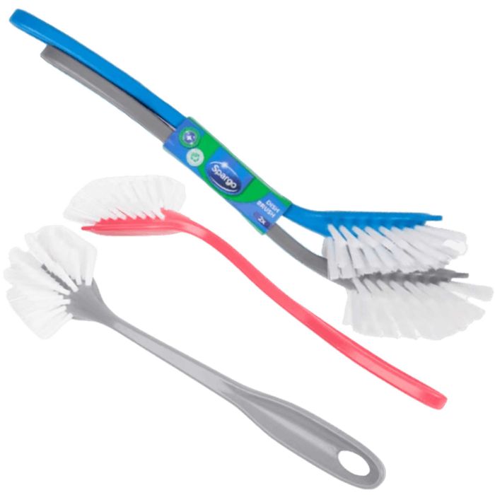 SZCZOTKA do mycia naczyń manualna szczoteczka kuchenna 2szt