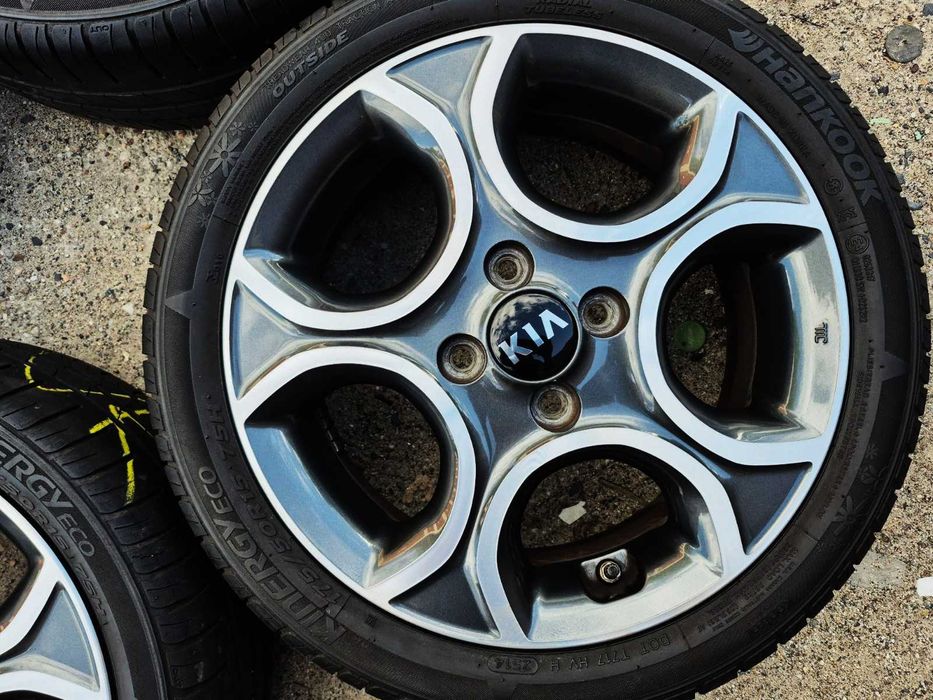Kia Picanto Alufelgi Koła Zima 15 Cali 4x100 ET52+Czujniki