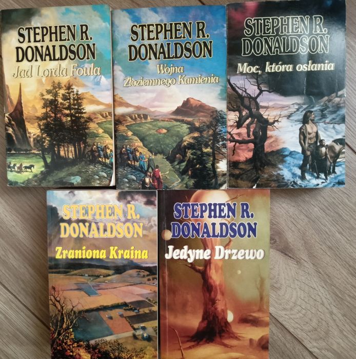Książki. Jad Lorda Foula. Wojna złoziemnego kamienia. Donaldson