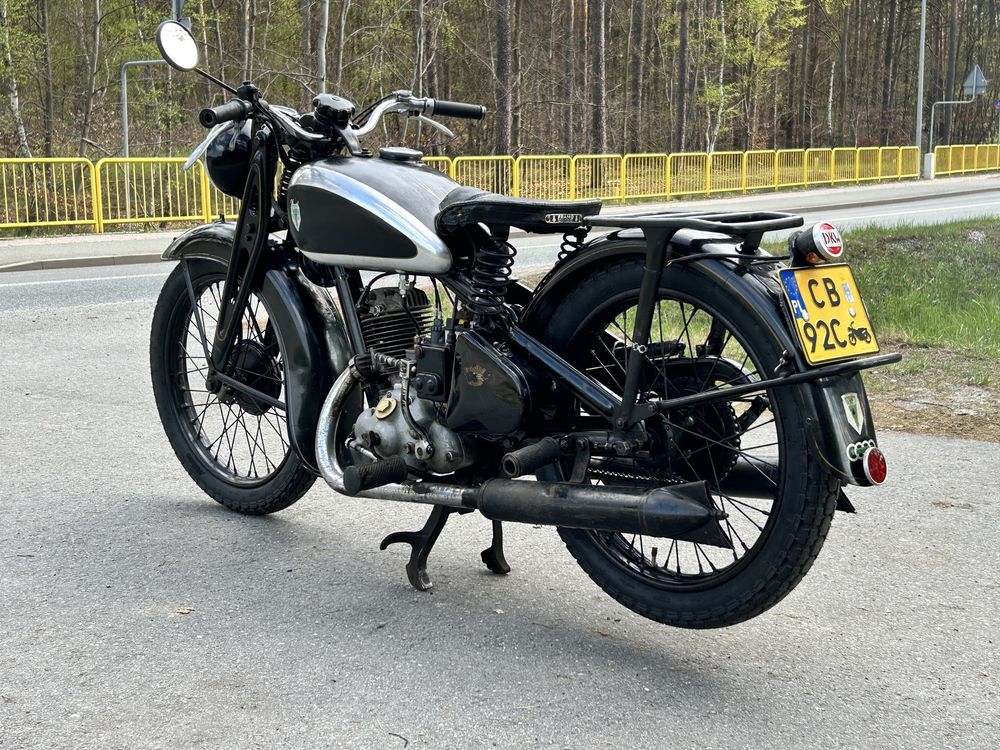 Dkw sb 200 rok 1937 zarejestrowany ubezpieczony