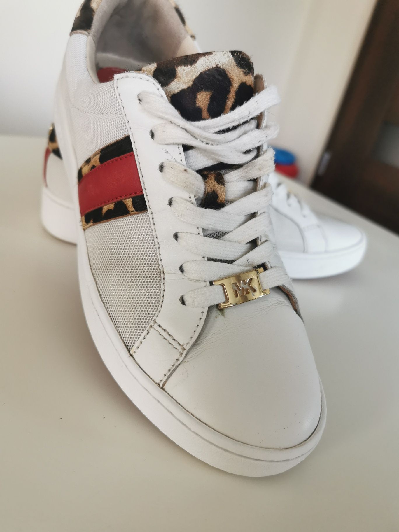 Buty Michael Kors r. 37 sneakersy Irving Stripe