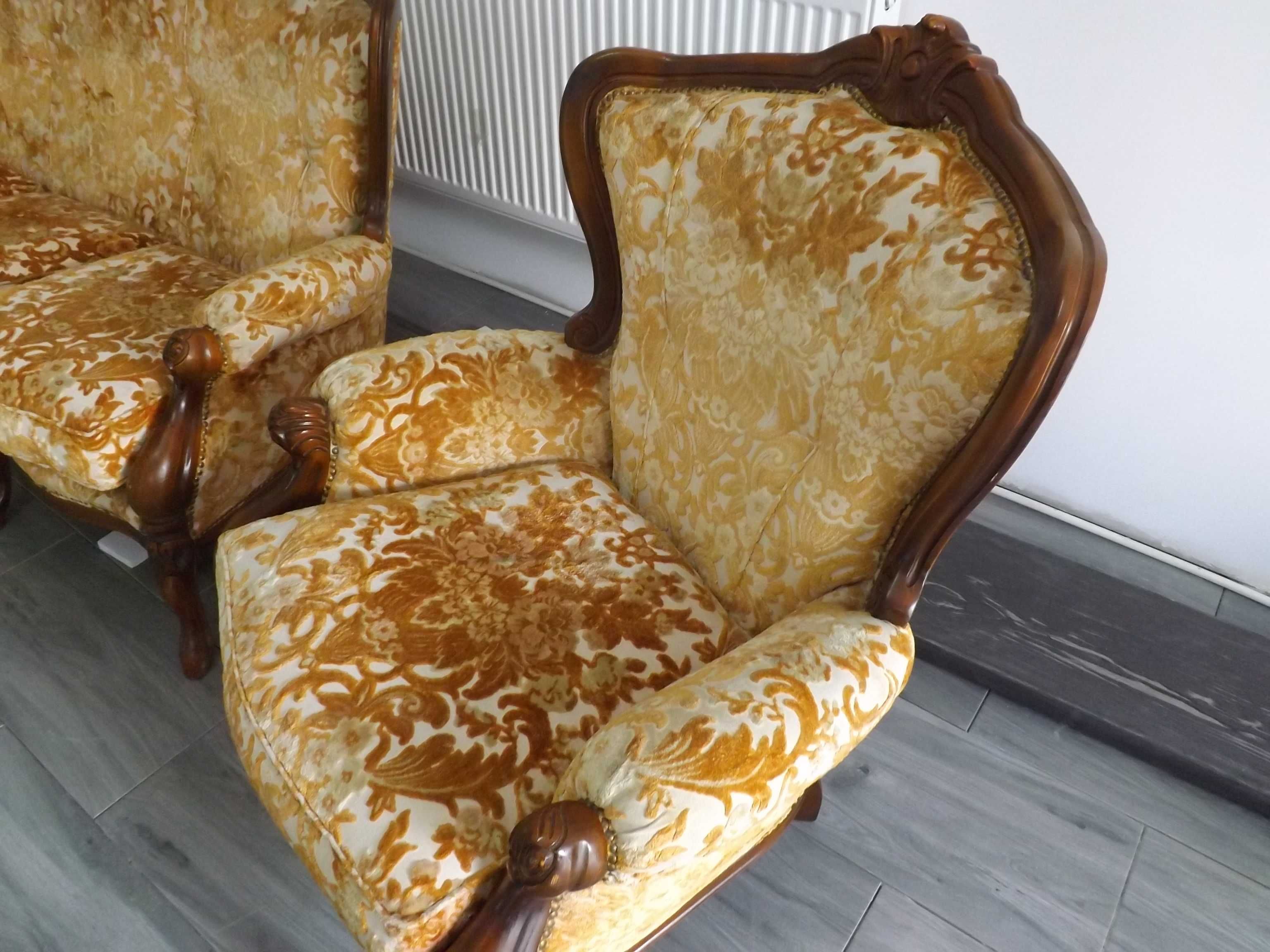 Chippendale sofa i 2 fotele