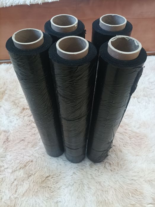 Стрічка чорна, стрейч плівка чорна