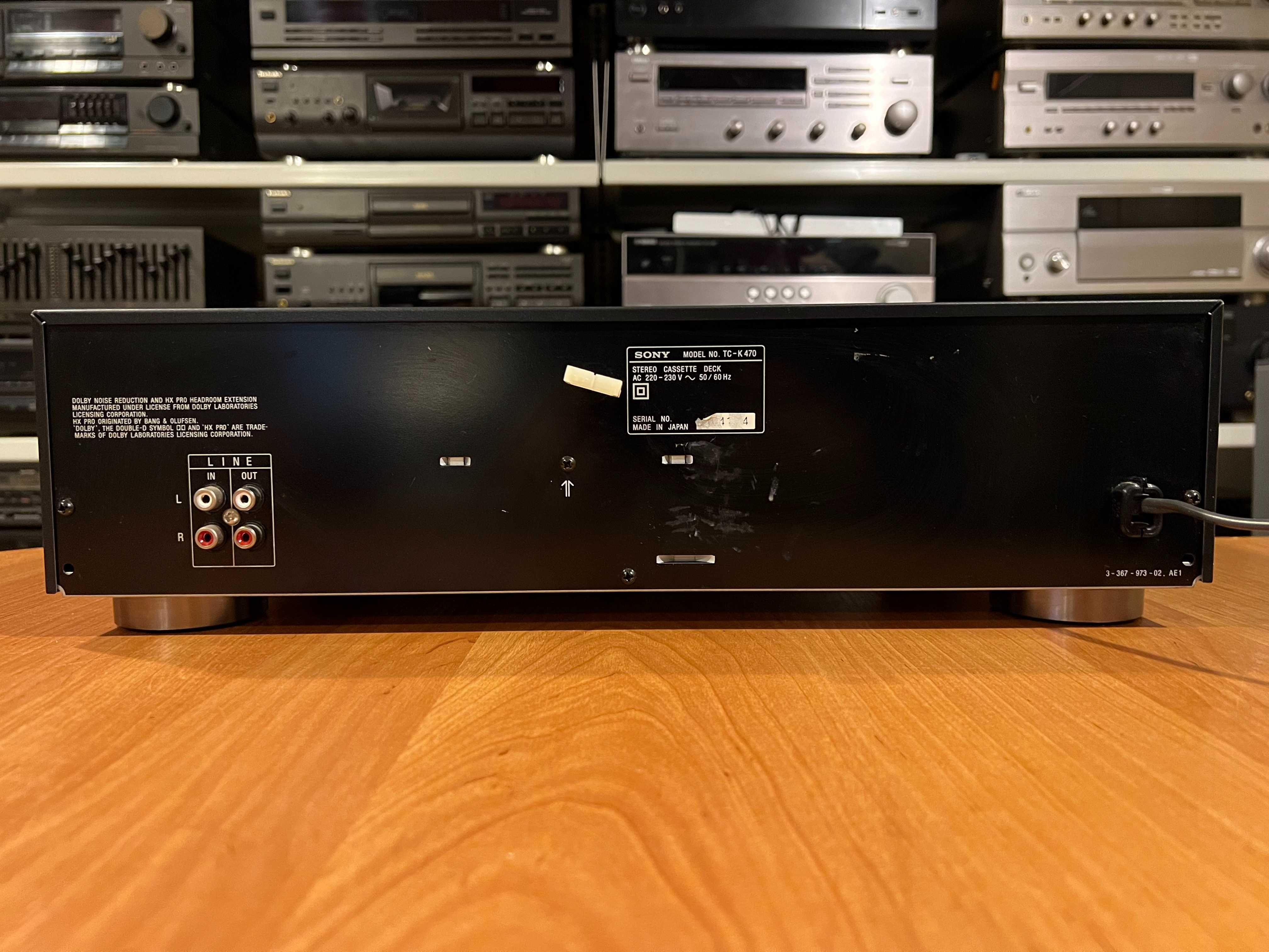 Magnetofon Sony TC-K470 3-Head Audio Room