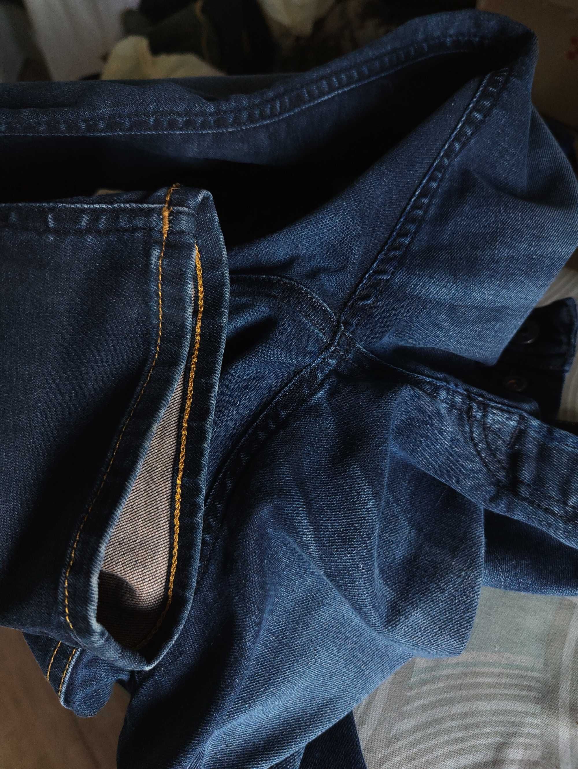 Джинсы Jack&jones jeans w31 stretch navy.