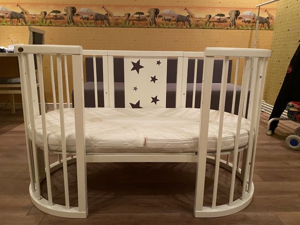 Продам дитяче ліжко Ovalbed, трансформер, від 0 до 5 років