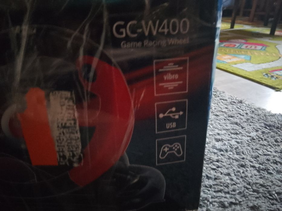 Ігрове кермо SVEN GC-W400 з педалями для ПК (майже новий, повний компл