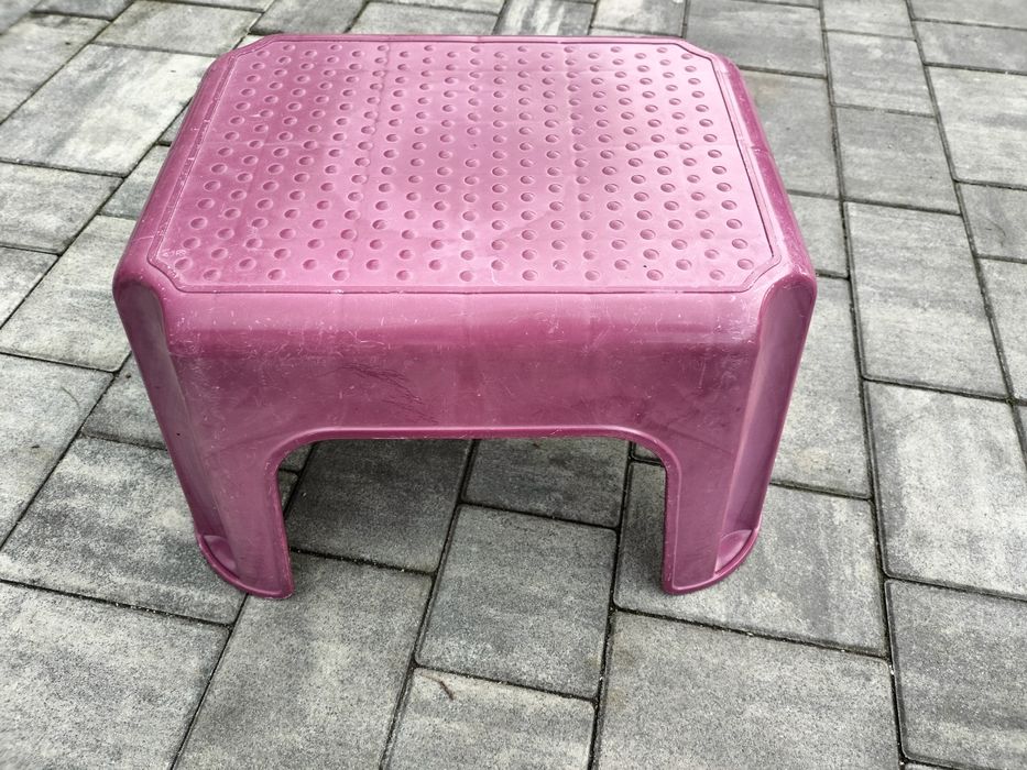 Krzesełko podest bordo albo szary