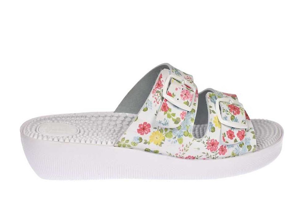 Fakirki damskie klapki masujące z kolcami FP-01 włoskie medyczne r. 36