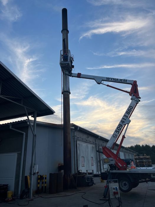 Wynajem, podnośnik koszowy