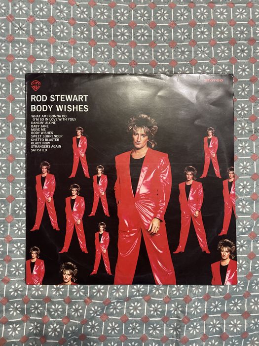 Disco de vinil (Rod stewart body wishes)