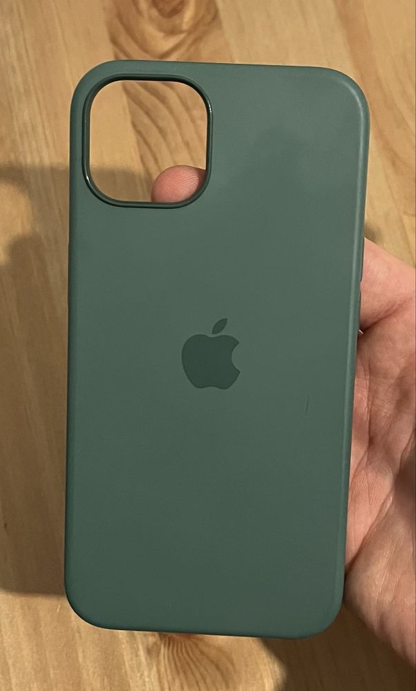 Apple silicone capa iPhone 13 verde