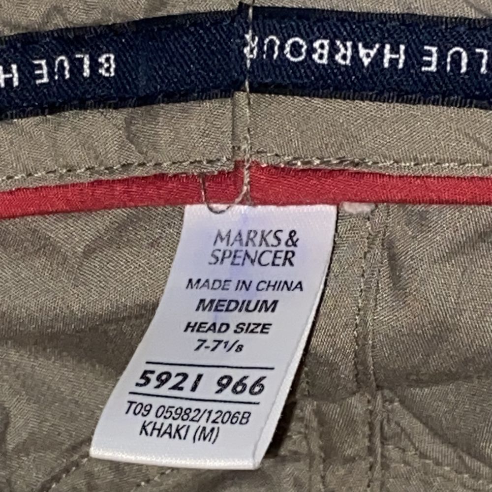 Шапка панамка Marks&Spencer р-р М 100%cotton