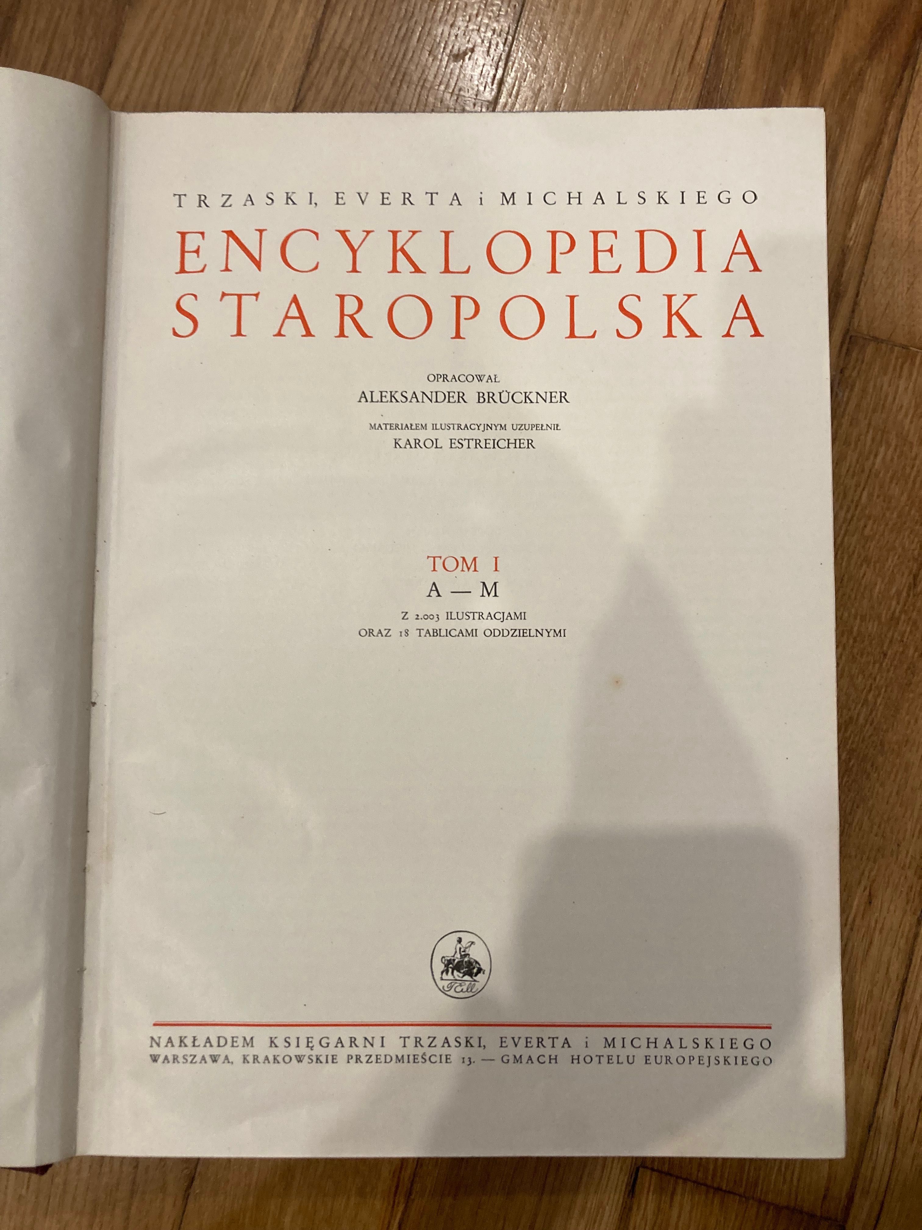 Encyklopedia Staropolska 1939