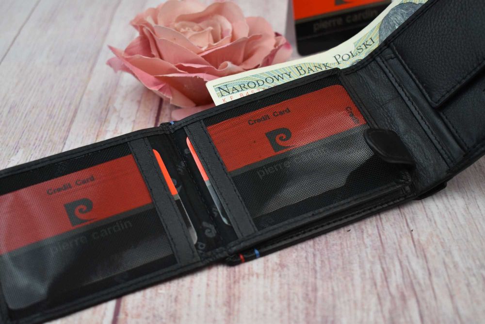 Portfel skórzany Pierre Cardin Blue Edition 2025 super cena