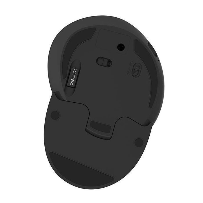 Bezprzewodowa Mysz Pionowa Delux M618G Db + Bt