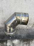 Tubo , T e curva inox D150 chapeu D100